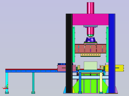砖生产用分切装置后视缩略图
