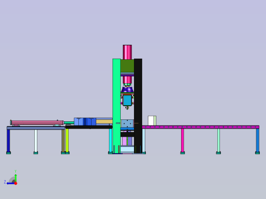砖生产用分切装置右视缩略图