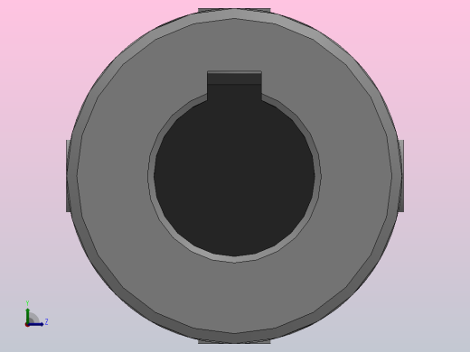 万向联轴器WSP04-PB-Y12-Y12-300／450WSP型可伸缩小型十字轴万向联轴器左视缩略图