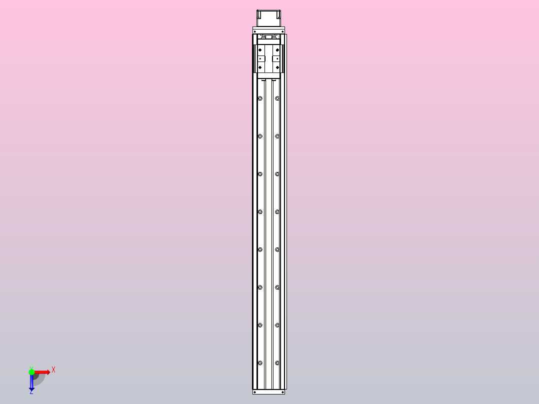 钢基模组TPA-KSR-8610C-940A1-MP-H0S0俯视图