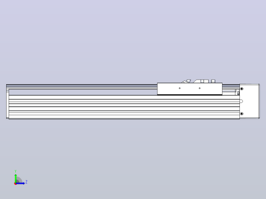 日规模组半封闭丝杆TPA-HNR-120D-1610C-L250-MR-C-P40-N3左视缩略图