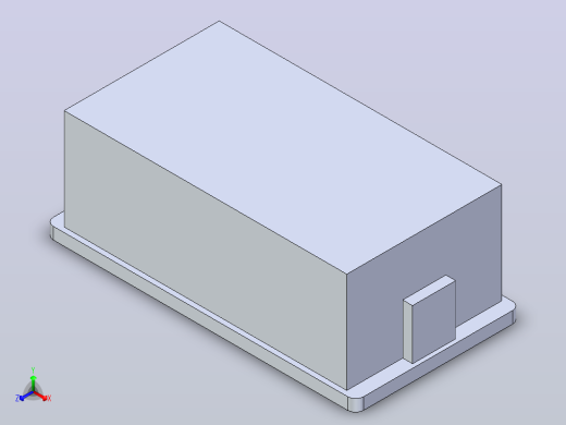 TS457 的大致 3D 模型正等轴测缩略图