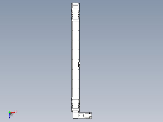皮带直线轴双滑块型TPA-GCBS-80-P60-L375-DL-M20-N3俯视缩略图