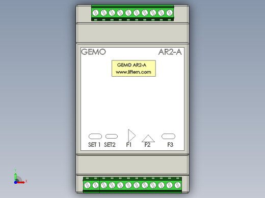 Gemo AR2-A 智能继电器前视缩略图