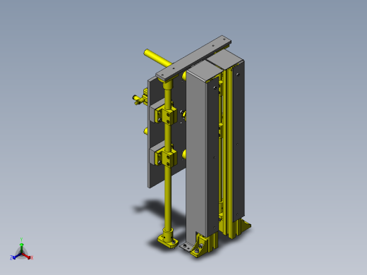 圆柱形片热熔敷正等轴测缩略图