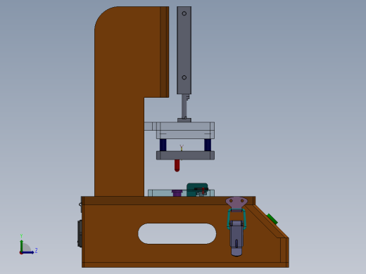 检验治具左视缩略图