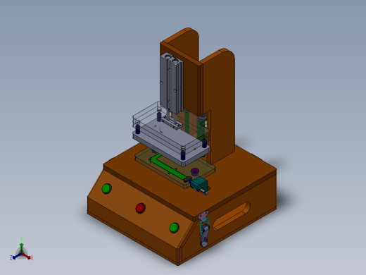 检验治具正等轴测缩略图
