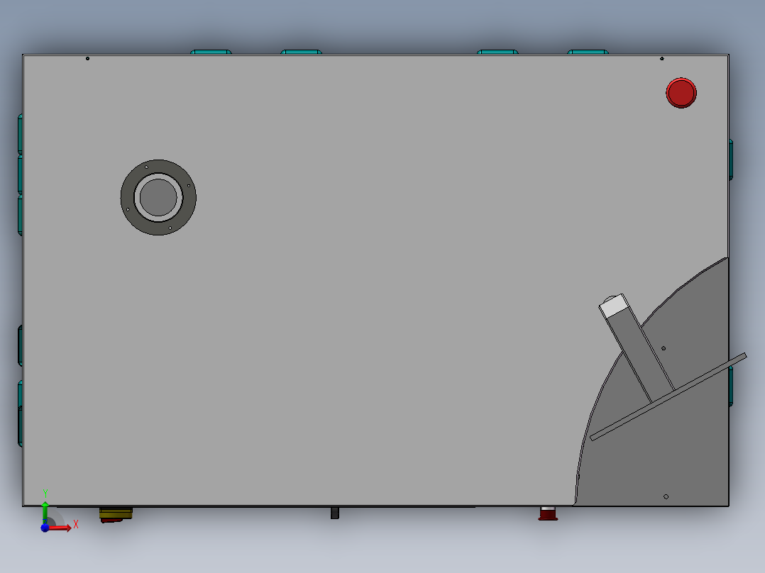 激光自动打标机sw17可编辑前视图