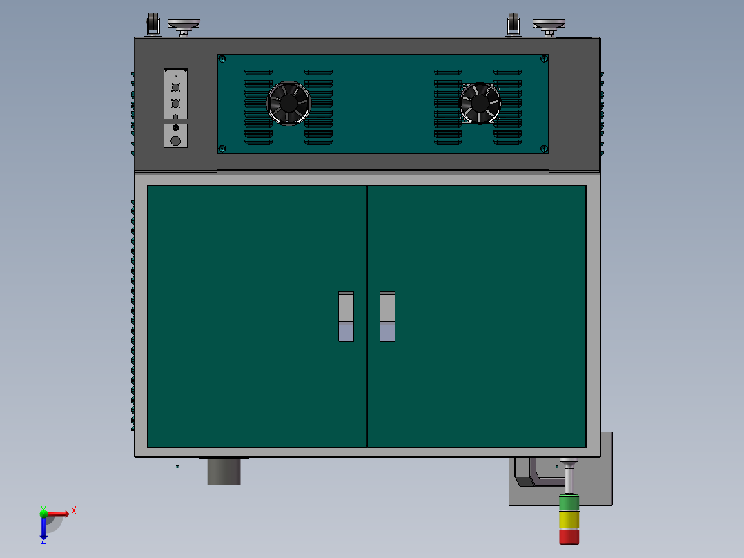 激光自动打标机sw17可编辑俯视图