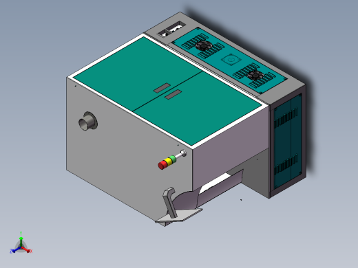激光自动打标机sw17可编辑正等轴测缩略图