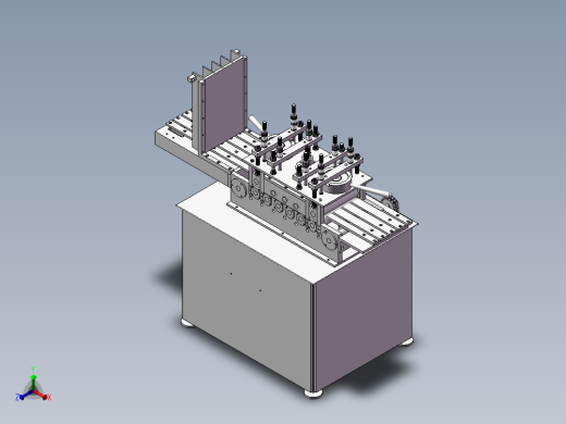 自动矫直机正等轴测缩略图