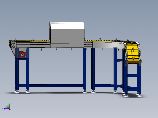 G832 转弯链条线体