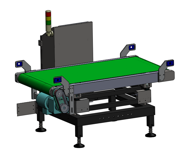 检重秤 二次称重 自动检重秤