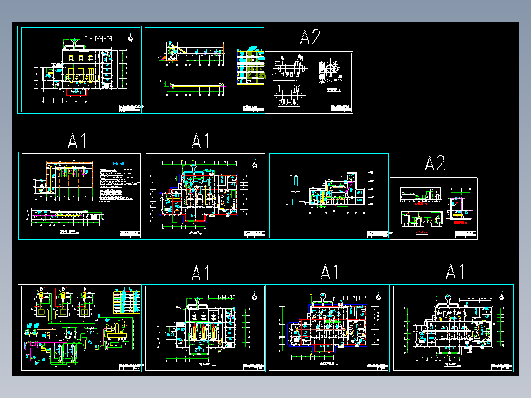 北京某小区锅炉房工艺设计图
