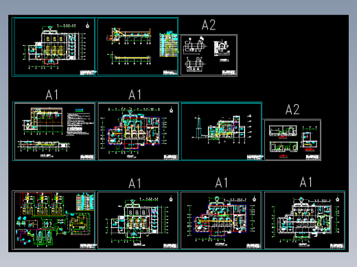 北京某小区锅炉房工艺设计图