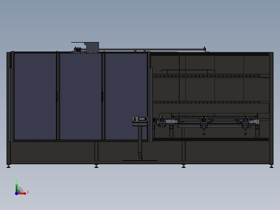 自动快门超声波机前视图