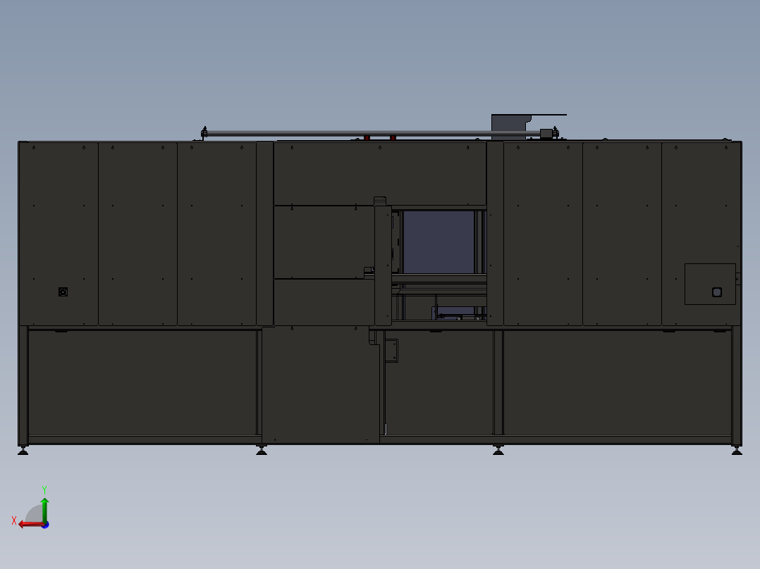 自动快门超声波机后视图