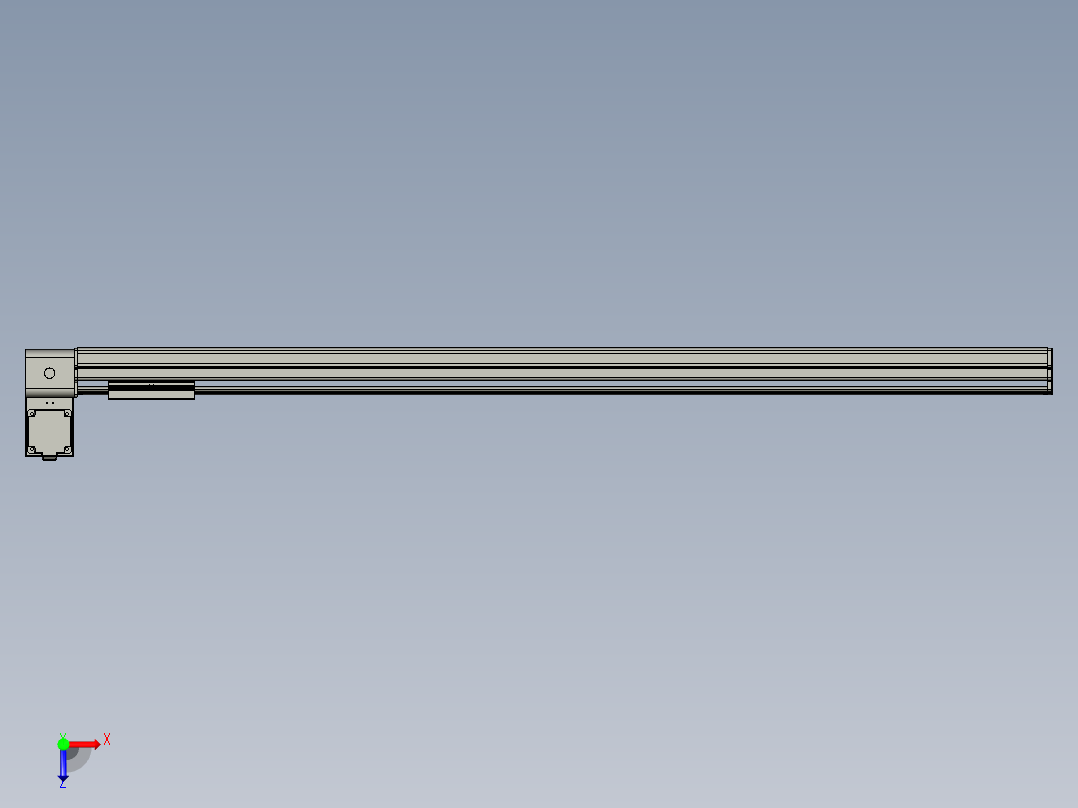 威洛博VBF17-S1500-BLU俯视图