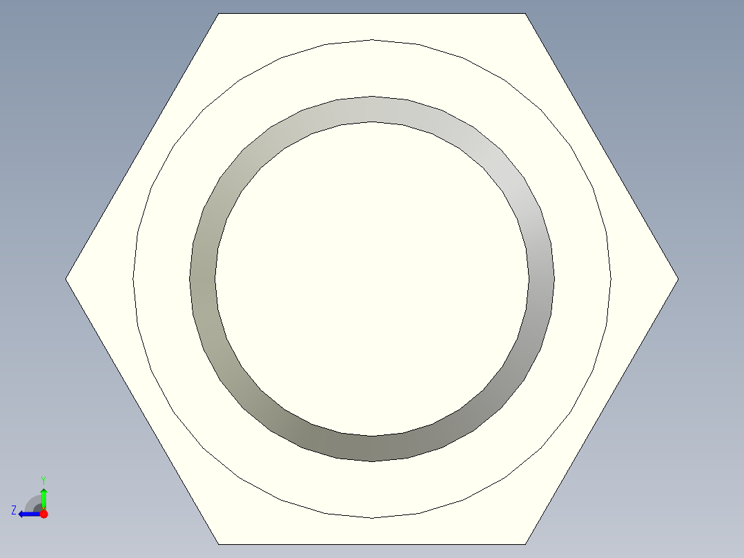 螺钉-DIN_931-M22x2.5x200_32.stp右视图