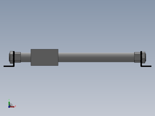 无杆气缸RMS20X275LB前视缩略图