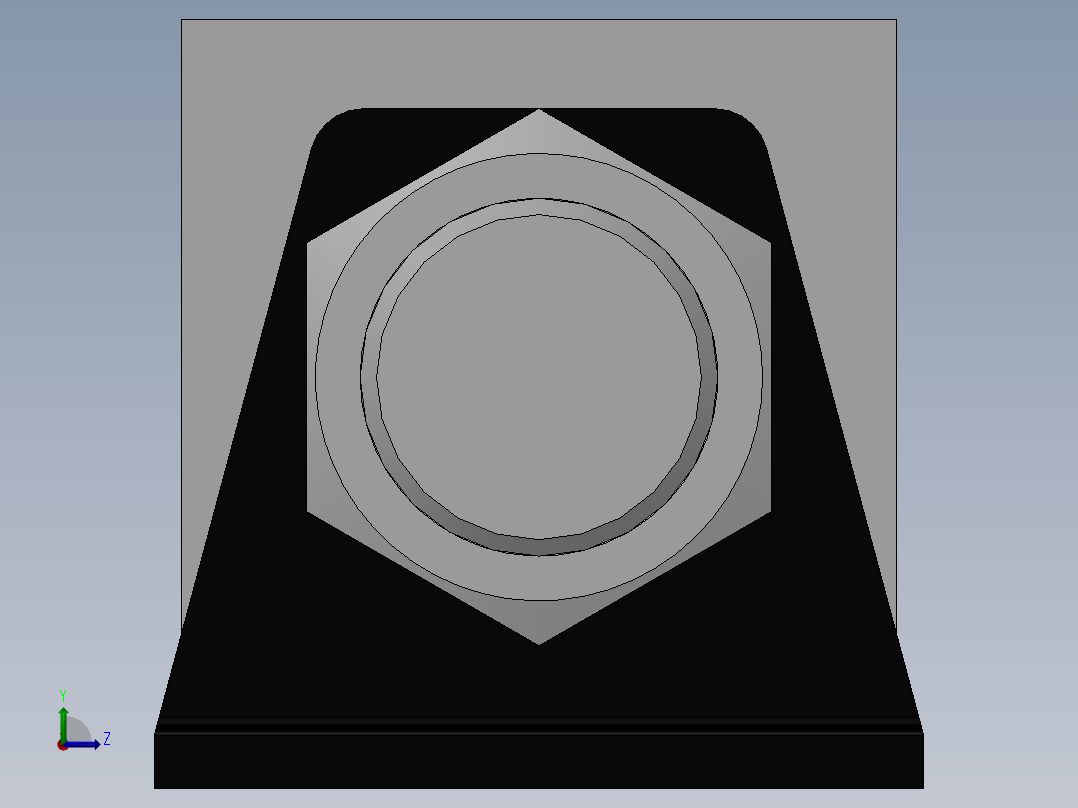 无杆气缸RMS20X275LB左视图