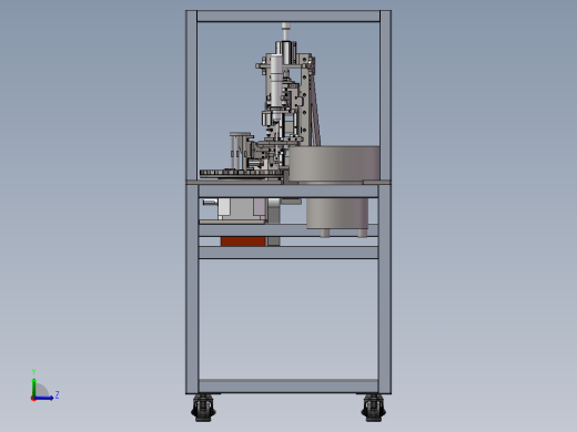 铜片端子全自动锁螺丝机左视缩略图