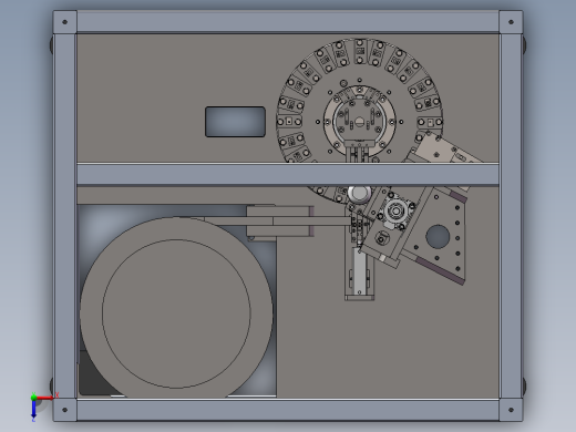 铜片端子全自动锁螺丝机俯视缩略图