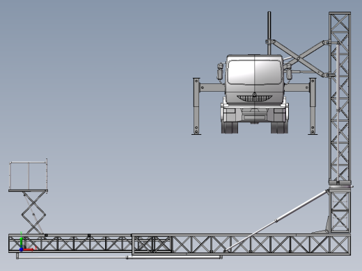 云梯车前视缩略图