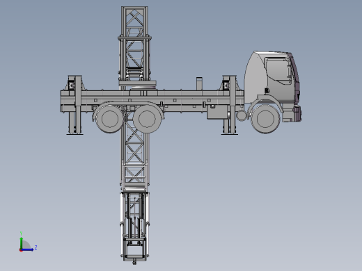 云梯车左视缩略图