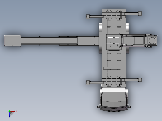 云梯车俯视缩略图