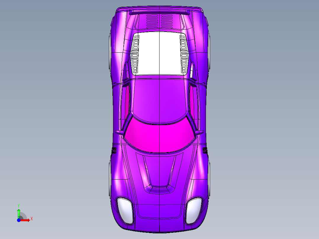 经典赛车 STP前视图