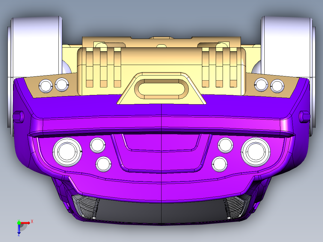 经典赛车 STP俯视图