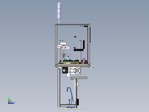 自动铆接刷油机左视缩略图