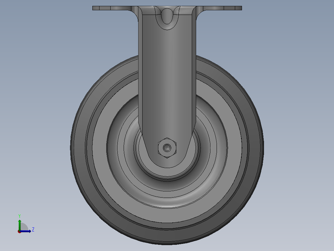 科顺脚轮Colson-3_00608_449左视图