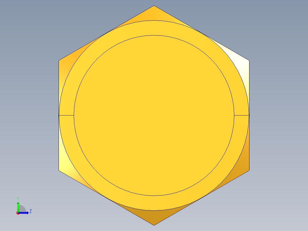扩口式工业通用硬管接头Flared Seal Plug 639F-10左视图