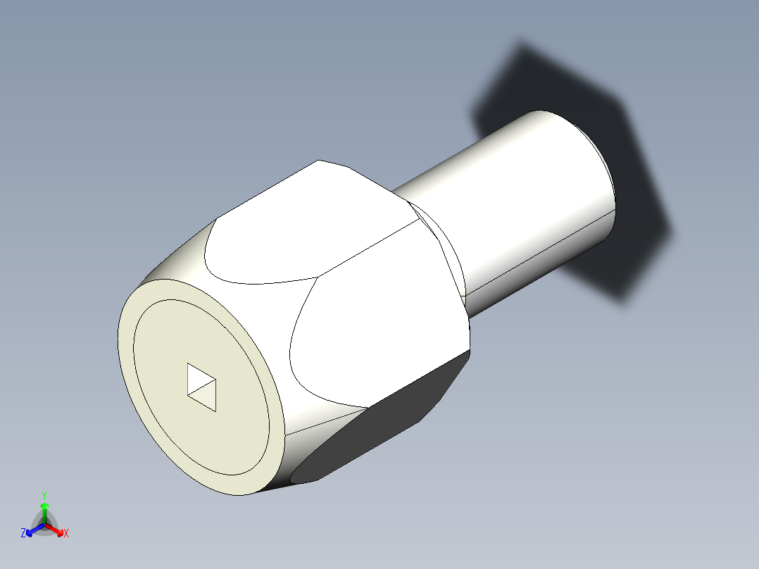 定位配件2268(B)多系列多零件图纸模型正等轴测图