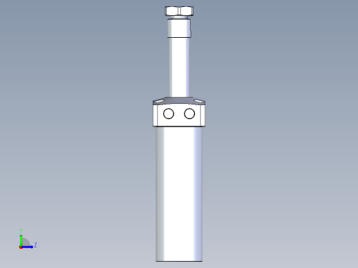 KOSMEKLHA0400-SR-Q40多系列多零件图纸模型左视缩略图