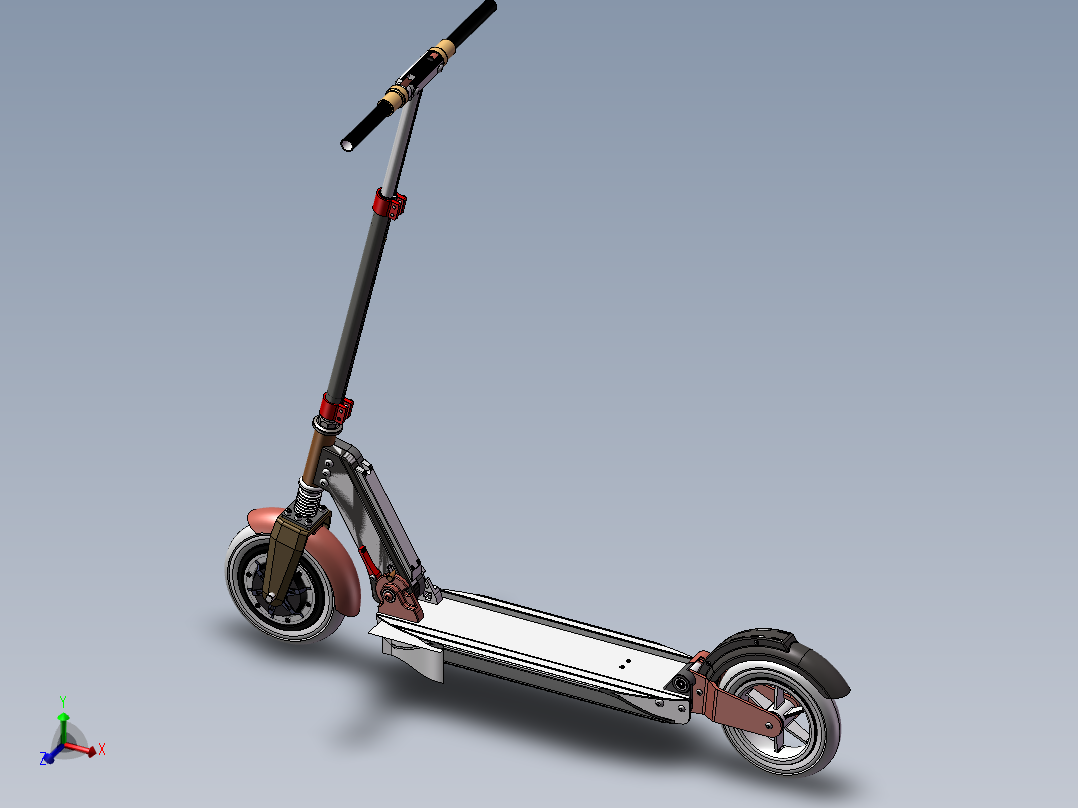 智能锂电滑板电动车