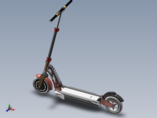 智能锂电滑板电动车