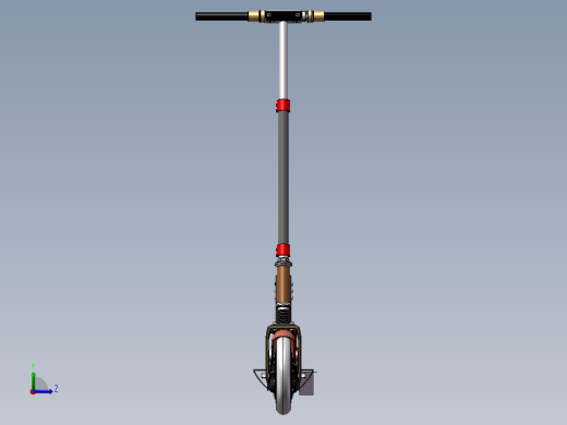 智能锂电滑板电动车左视缩略图