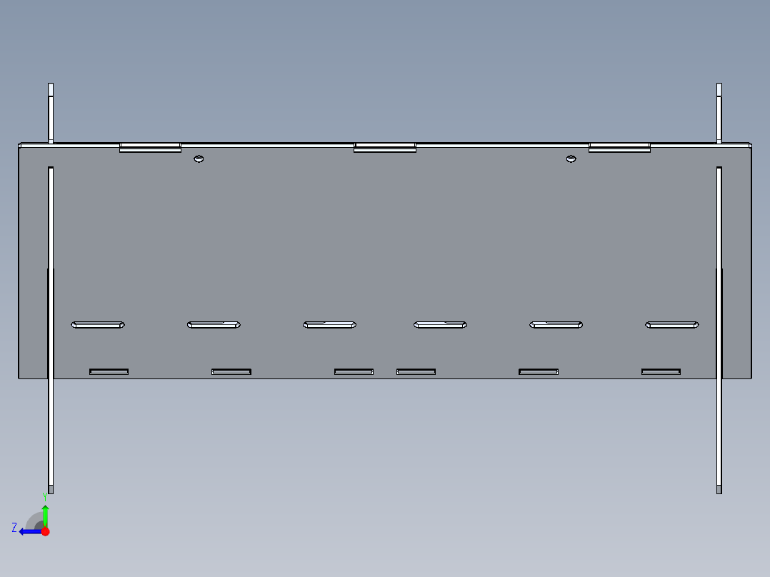 钣金烧烤架2右视图