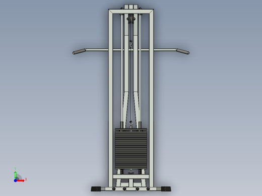 横向下拉和低排组合机前视缩略图