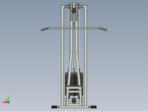 横向下拉和低排组合机后视缩略图