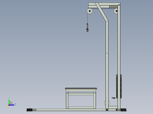 横向下拉和低排组合机左视缩略图