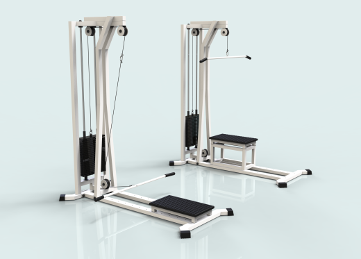 横向下拉和低排组合机缩略图