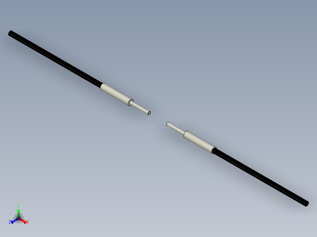 光纤元件对射型FT-D321Q-I主视图