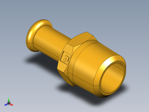 倒齿式工业管接头Beaded Hose Barb to male pipe 68HB-6-6