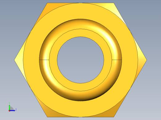 倒齿式工业管接头Beaded Hose Barb to male pipe 68HB-6-6左视缩略图