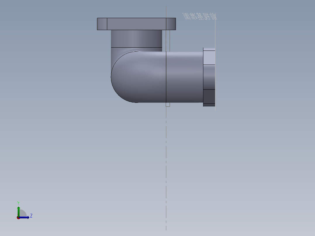 机械零件图11左视图