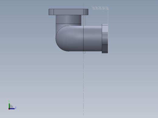 机械零件图11左视缩略图